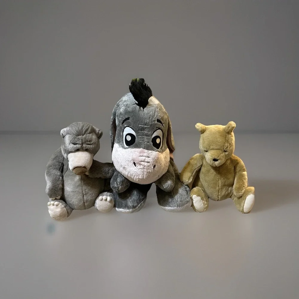Disney Winnie the Pooh Plush Lot Eeyore‎ 18